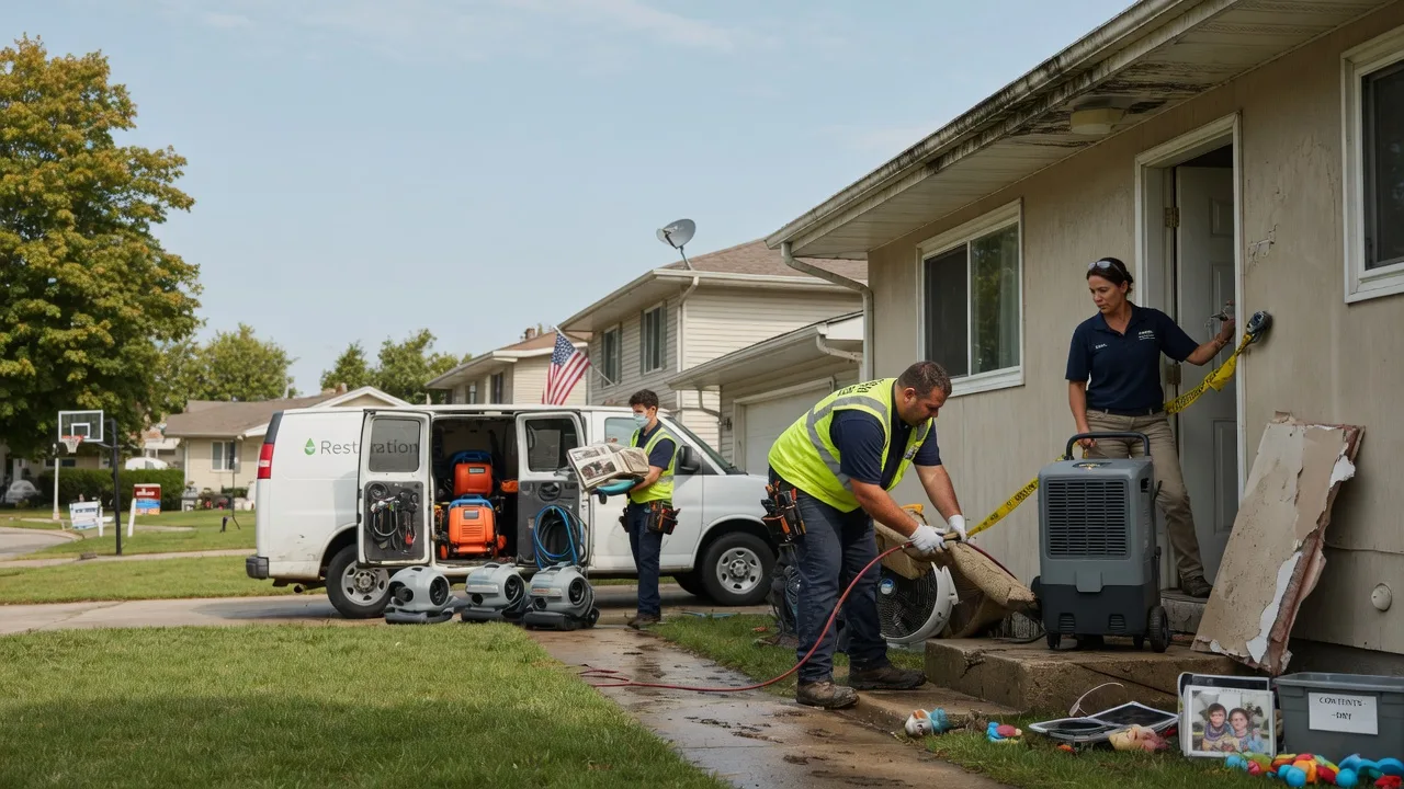 Water Damage Restoration in West Greenwich, RI near me